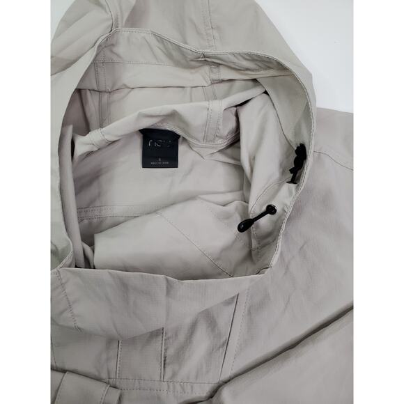 Nau Women's S Anorak Sand Mid-length Hooded Lightweight windbreaker Recycled - Picture 9 of 14